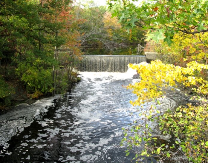 Blackstone River Falls-Autumn-2008