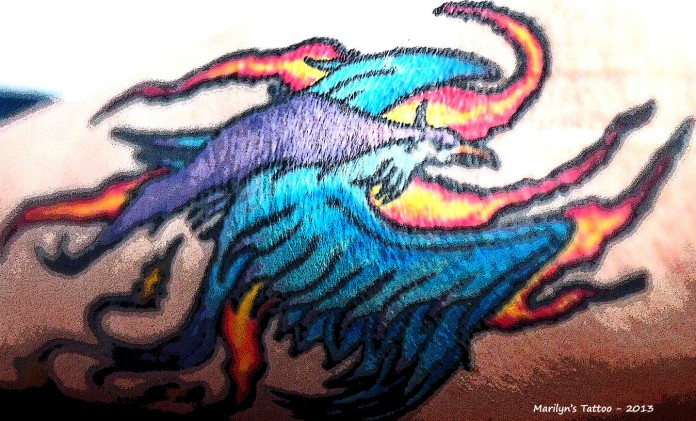 My Tattoo phoenix