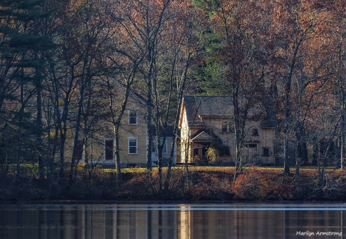 house by whitins pond november