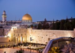 Western Wall and the Dome of the Rock