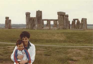 Stonehenge, England, 1984