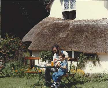 The Devon countryside, 1984