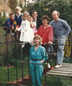 The Miller and Kaiser families in 1986