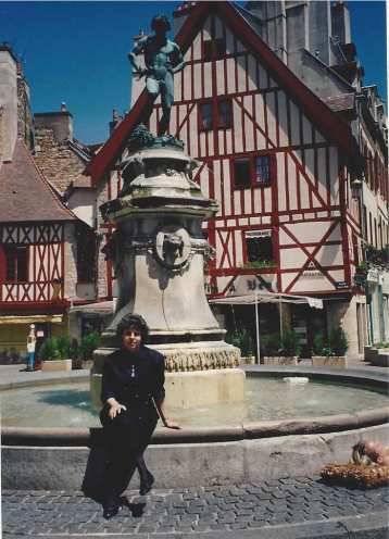 Me in Burgundy, France, 1994